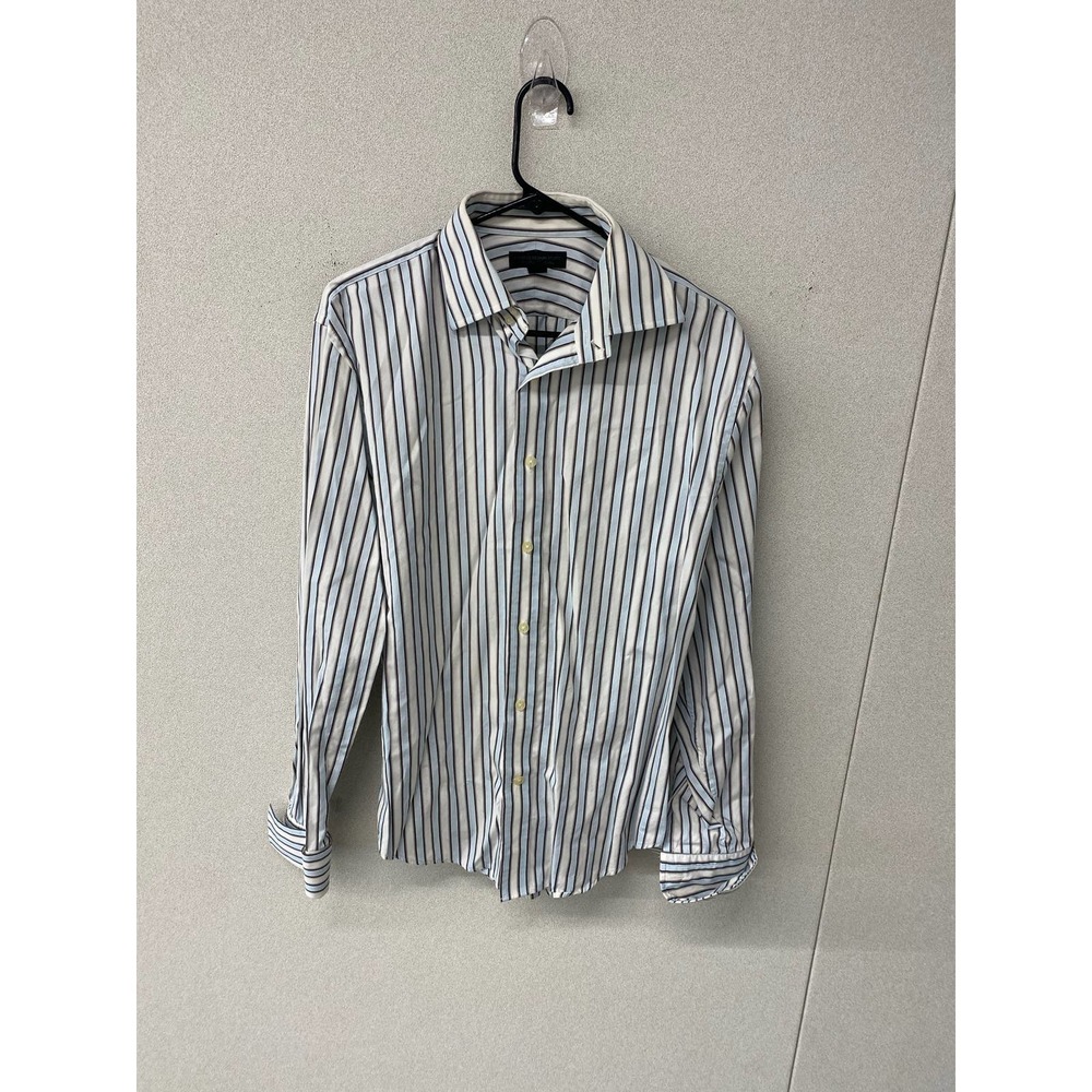 Men's Dress Shirt Express Design Studio Classic Fit Size M (15-15.5)